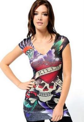 cheap Ed Hardy shirt(Women)-791